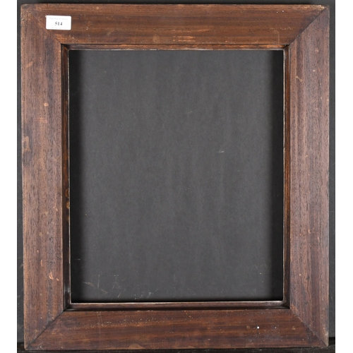 514 - 20th-21st Century English School. A Silver Composition Frame, with black outer edging, rebate 16.25