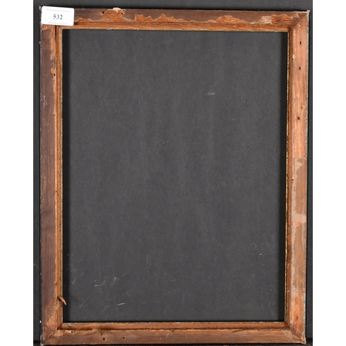 532 - 19th Century English School. A Hogarth Style Frame, rebate 14.5