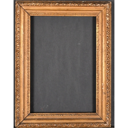 536 - 18th Century English School. A Carved Giltwood Frame, rebate 14.5