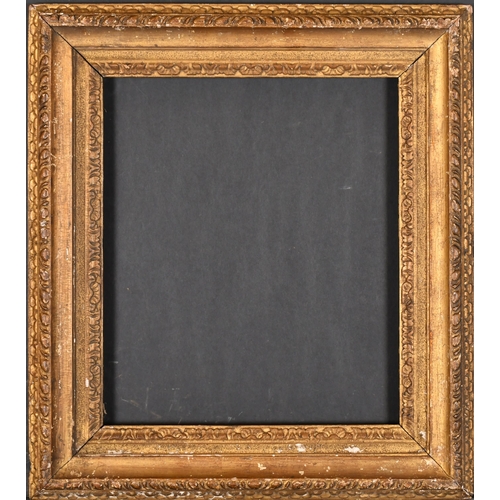 537 - 18th Century English School. A Carved Giltwood Frame, rebate 14.25