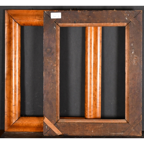 541 - 19th Century English School. A Pair of Maple Frames, rebate 14.25