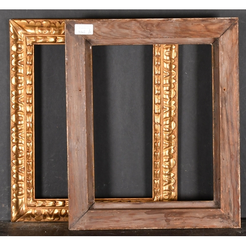 546 - 19th Century French School. A Pair of Gilt Composition Frames, rebate 14