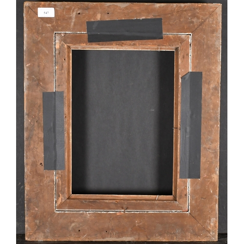 547 - 19th Century English School. A Gilt Composition Frame, rebate 14