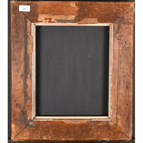 552 - Late 19th Century French School. A Gilt Composition Frame, rebate 13.5