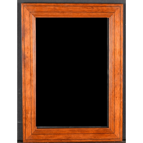 558 - 20th Century English School. A Wooden Frame, with inset glass, rebate 12.5