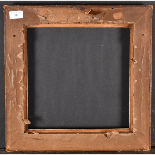 559 - 19th Century English School. A Gilt Composition Frame, rebate 12.25