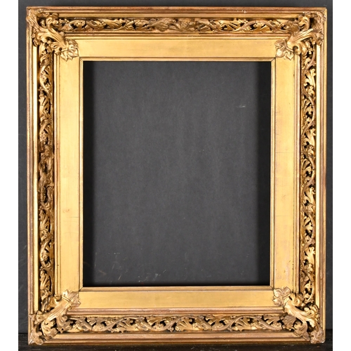 567 - 19th Century English School. A Gilt Composition Frame, rebate 12