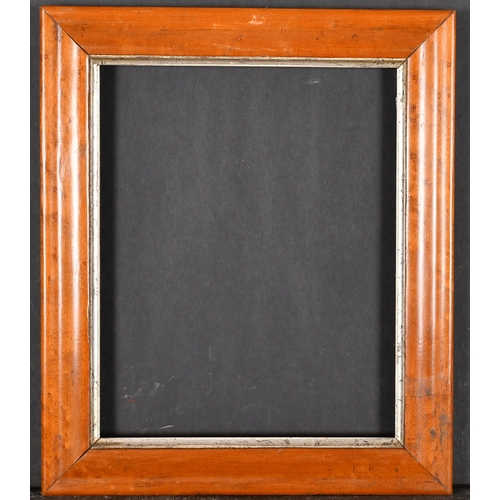 570 - 19th Century English School. A Maple Frame, with a gilt slip, rebate 11.75