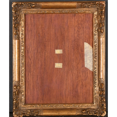 575 - 20th Century French School. A Gilt Composition Frame, with swept corners, rebate 10.75