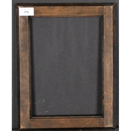 576 - Early 20th Century French School. A Fruitwood Frame, rebate 10.75