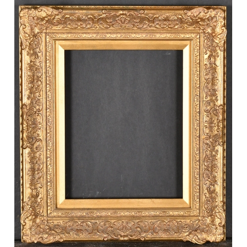 580 - 20th Century English School. A Gilt Composition Frame, with swept corners, rebate 10