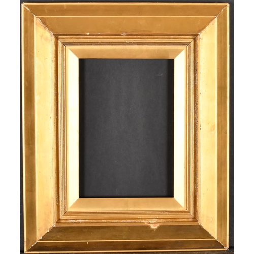 581 - 19th Century English School. A Reversed Gilt Composition Frame, rebate 10