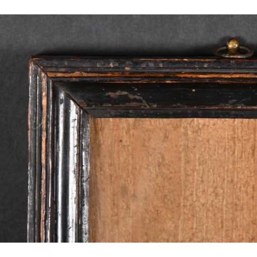 594 - Late 18th Century English School. A Pear Wood Frame, with inset glass, rebate 7