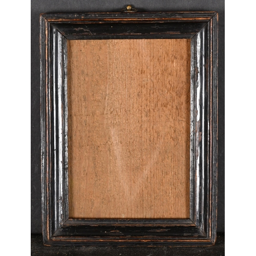 594 - Late 18th Century English School. A Pear Wood Frame, with inset glass, rebate 7