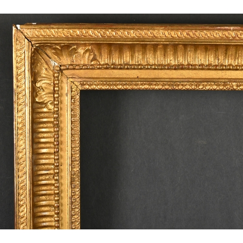 353 - 19th Century French School. A Gilt Composition Frame, rebate 21.75