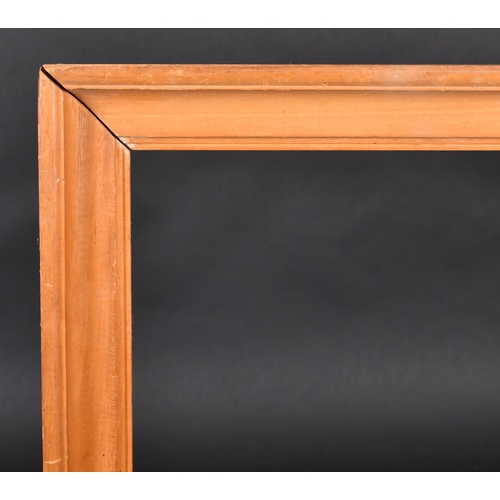 302 - 20th Century English School. A Wooden Frame, rebate 48