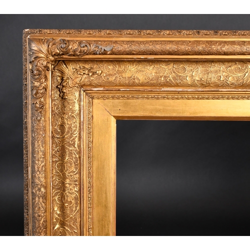 306 - 19th Century English School. A Gilt Composition Frame, rebate 40