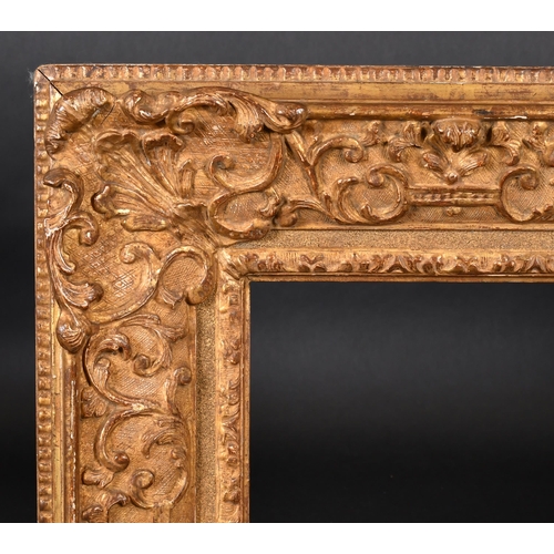 309 - 19th Century French School. A Gilt Composition Louis XIV Style Frame, with swept centres and corners... 