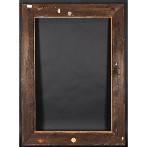 312 - 20th Century European School. A Black Painted Frame, with a gilt slip, rebate 35