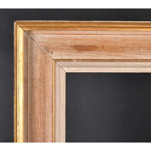 317 - 20th Century French School. A Wooden Frame, with gilt inner and outer edges, rebate 30.25