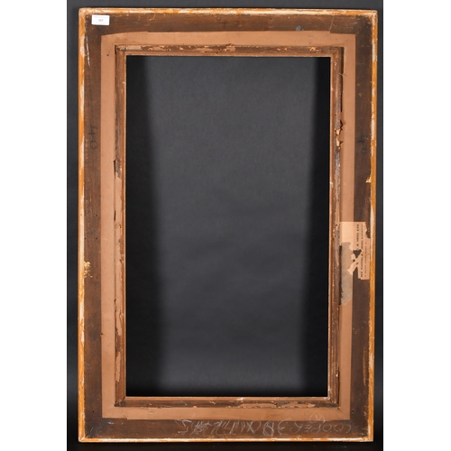 317 - 20th Century French School. A Wooden Frame, with gilt inner and outer edges, rebate 30.25