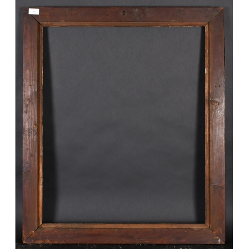 318 - 18th Century English School. A Queen Anne Style Wooden Frame with a gilt inner edge, rebate 30