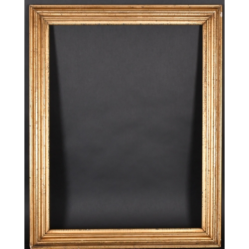 323 - 19th Century European School. A Gilt Composition Frame, rebate 29.5