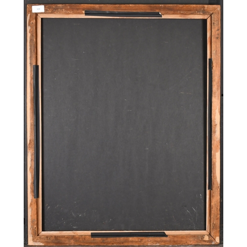 329 - 19th Century English School. A Bird's Eye Maple Frame, with a gilt slip, rebate 28