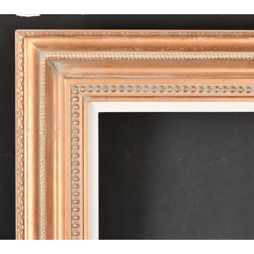 332 - 20th Century English School. A Gilt Composition Frame, with a white slip, rebate 27