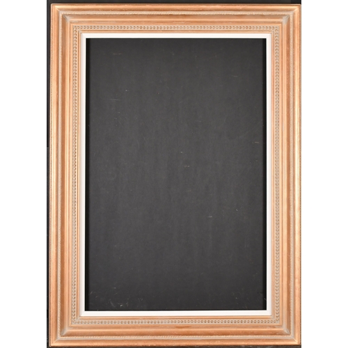 332 - 20th Century English School. A Gilt Composition Frame, with a white slip, rebate 27