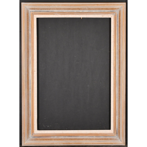 347 - 20th Century English School. A Painted Composition Frame, with a fabric slip, rebate 23.75