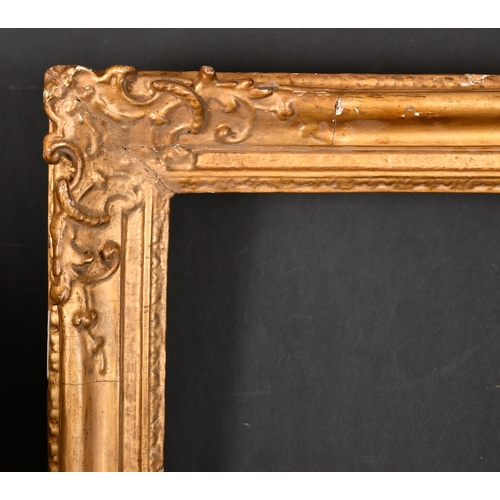 351 - Late 18th Century French School. A Painted Carved Wood Frame, rebate 22