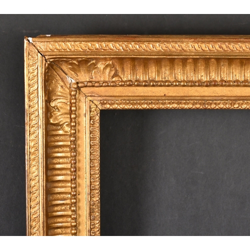 353 - 19th Century French School. A Gilt Composition Frame, rebate 21.75