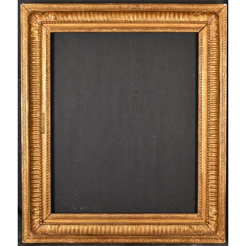 353 - 19th Century French School. A Gilt Composition Frame, rebate 21.75