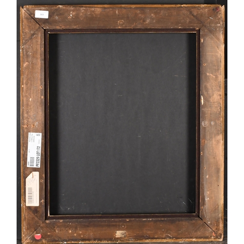 353 - 19th Century French School. A Gilt Composition Frame, rebate 21.75