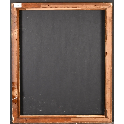 356 - 19th Century English School. A Gilt Composition Frame, rebate 21.5