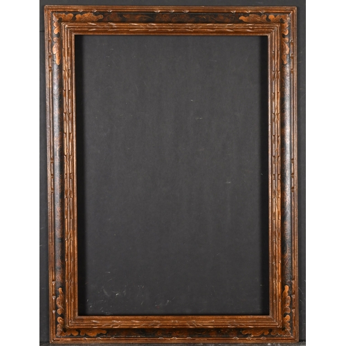 357 - 20th Century English School. A Medici Style Painted Frame, rebate 21.5