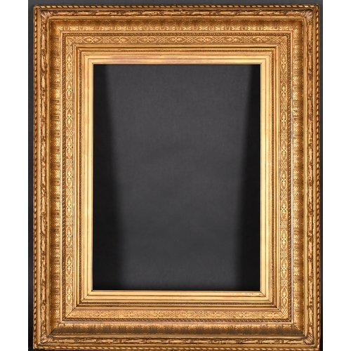 360 - 19th Century English School. A Gilt Composition Frame, rebate 20