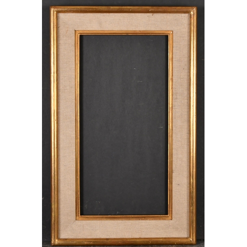 364 - 20th Century European School. A Gilt Frame, with a fabric slip, rebate 19.5