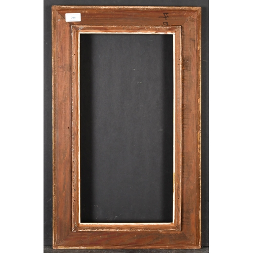 364 - 20th Century European School. A Gilt Frame, with a fabric slip, rebate 19.5