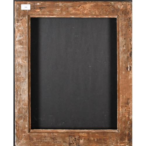 368 - 19th Century French School. A Gilt Composition Empire Frame, rebate 18