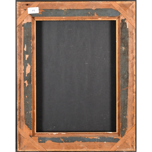 372 - 19th Century French School. A Gilt Composition Frame, rebate 16.5