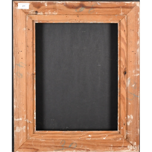 377 - 20th Century English School. A Painted Carved Wood Frame, rebate 15.75