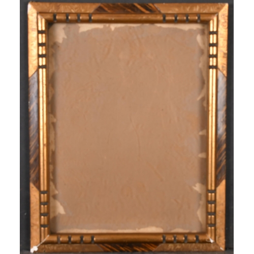 379 - 20th Century French School. An Art Deco Style Gilt Frame, with inset glass, rebate 15.5