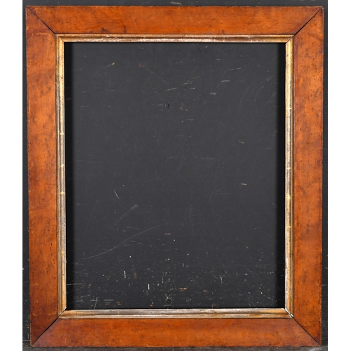 381 - 19th Century English School. A Maple Frame, with a gilt slip, rebate 15