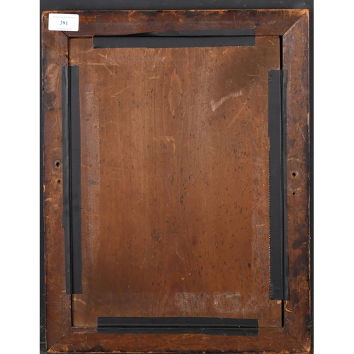 391 - Early 19th Century English School. A Darkwood Frame, rebate 14.5