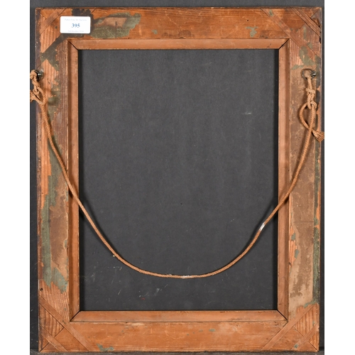 395 - Late 19th Century French School. An Inlaid Wooden Frame, rebate 14.25