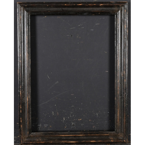 396 - Early 19th Century English School. A Darkwood Frame, rebate 14.25