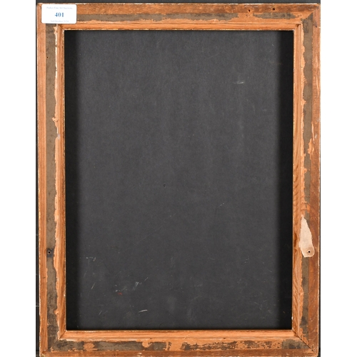 401 - 19th Century English School. A Gilt Composition Frame, rebate 13.75