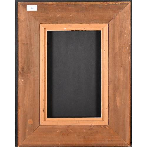 404 - 20th Century English School. A Gilt and Painted Composition Frame, rebate 13.5